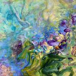 FRAGMENTE-EINES-AMYGDALA-HIJACKS / 2026 / Öl auf Leinwand / 120 x 100 cm